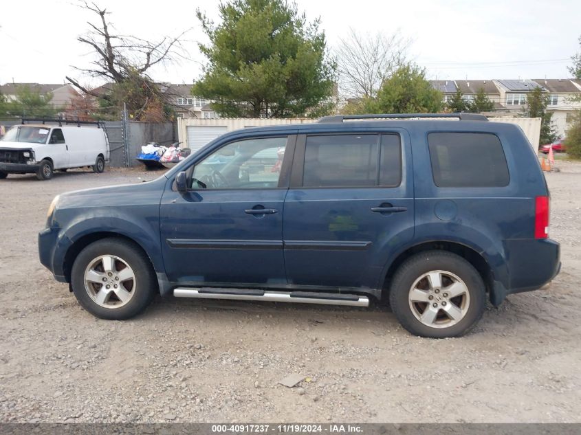 2010 Honda Pilot Ex-L VIN: 5FNYF4H52AB039426 Lot: 40917237