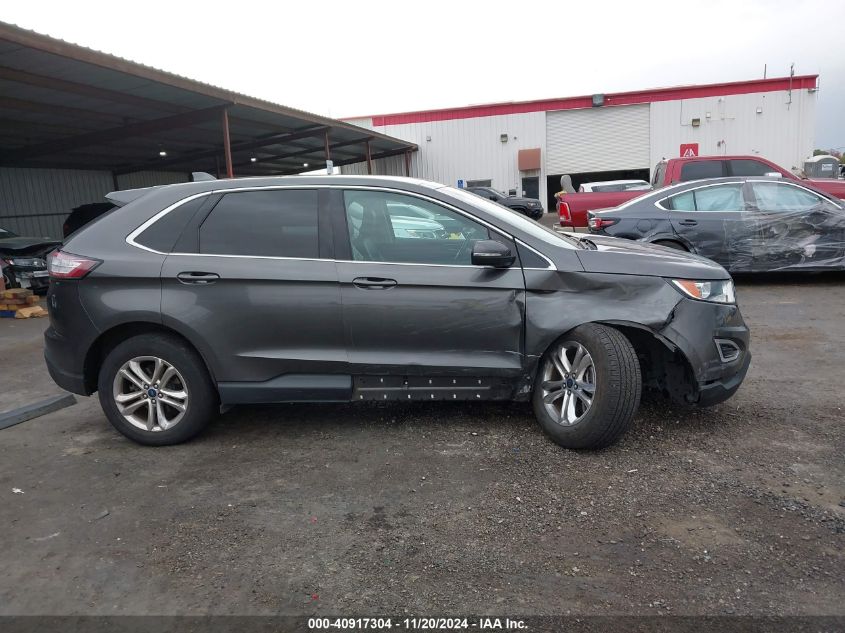 2015 Ford Edge Sel VIN: 2FMTK4J89FBC24096 Lot: 40917304