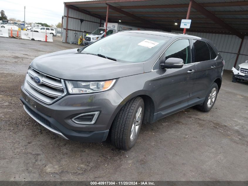 VIN 2FMTK4J89FBC24096 2015 FORD EDGE no.2