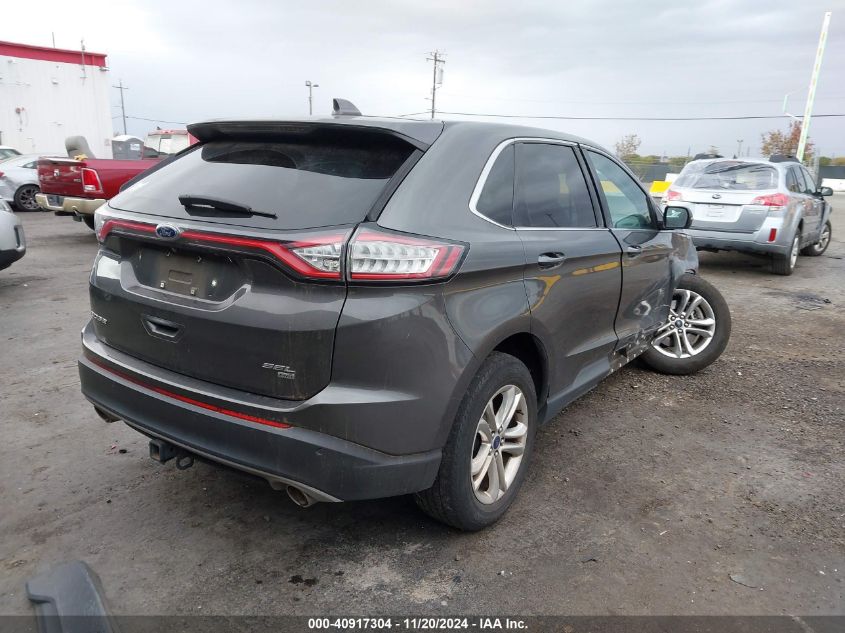 VIN 2FMTK4J89FBC24096 2015 FORD EDGE no.4