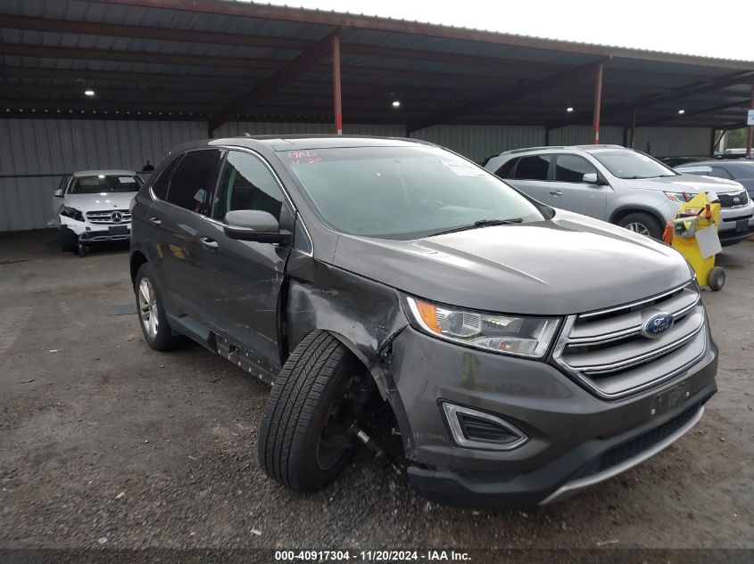 2015 Ford Edge Sel VIN: 2FMTK4J89FBC24096 Lot: 40917304