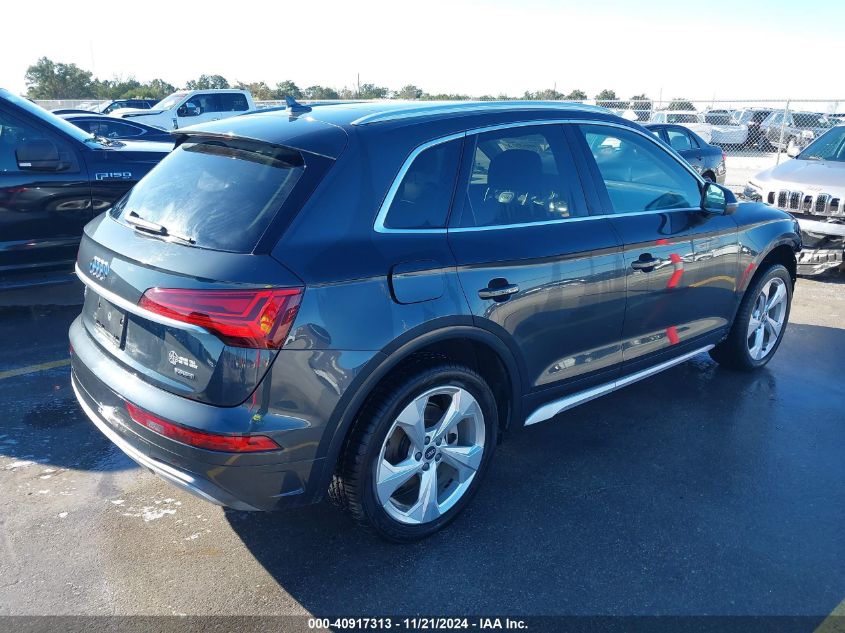 2021 Audi Q5 Premium Plus 45 Tfsi Quattro S Tronic VIN: WA1BABFY6M2108254 Lot: 40917313