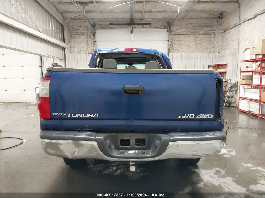 2006 Toyota Tundra Sr5 V8 VIN: 5TBDT44186S508301 Lot: 40917337