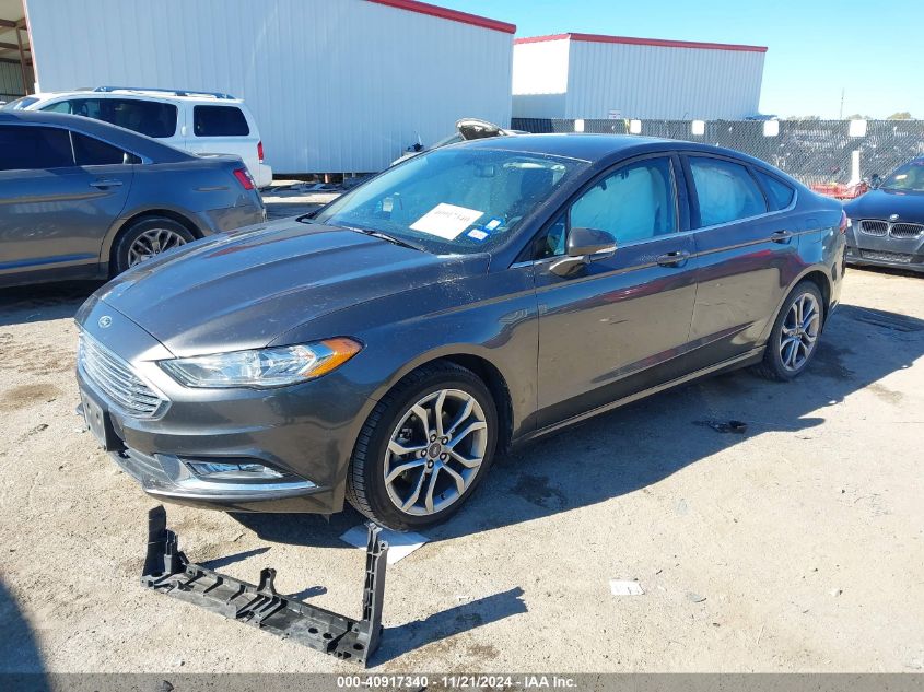 2017 FORD FUSION SE - 3FA6P0HD4HR206548