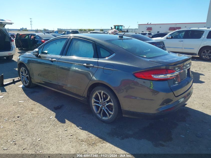 2017 FORD FUSION SE - 3FA6P0HD4HR206548