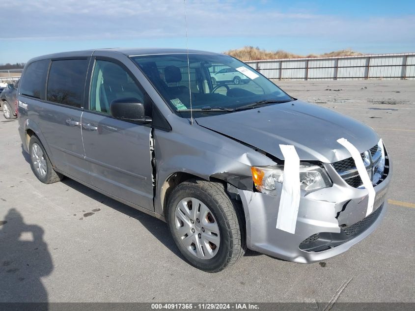 VIN 2C4RDGBG2ER274358 2014 Dodge Grand Caravan, SE no.1