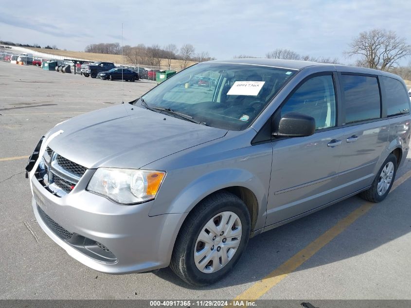 VIN 2C4RDGBG2ER274358 2014 Dodge Grand Caravan, SE no.2