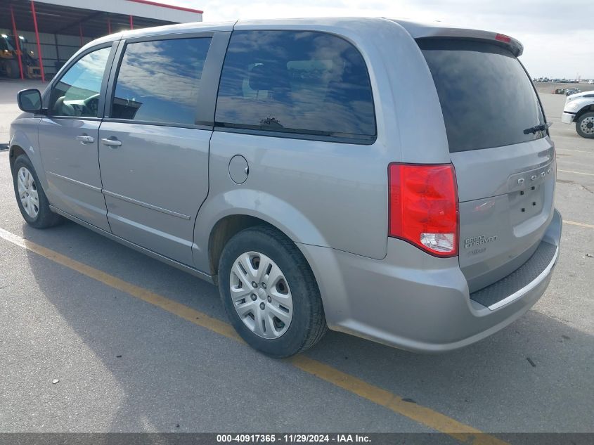 VIN 2C4RDGBG2ER274358 2014 Dodge Grand Caravan, SE no.3