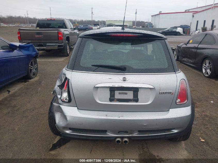 2005 Mini Cooper S VIN: WMWRE33545TG97180 Lot: 40917386