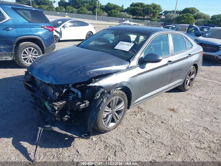 2024 VOLKSWAGEN JETTA 1.5L I-4 DI, DOHC, V(VIN: 3VW7M7BUXRM022106