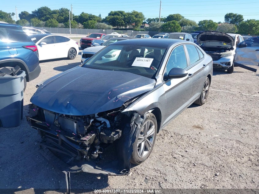 2024 VOLKSWAGEN JETTA 1.5L I-4 DI, DOHC, V(VIN: 3VW7M7BUXRM022106