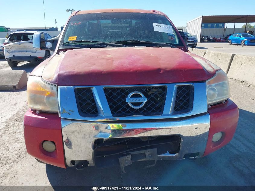 2008 Nissan Titan Se/Xe VIN: 1N6BA07D88N336571 Lot: 40917421