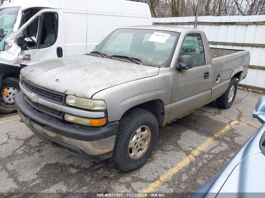 1999 Chevrolet Silverado K1500 VIN: 1GCEK14W6XE124209 Lot: 40917437