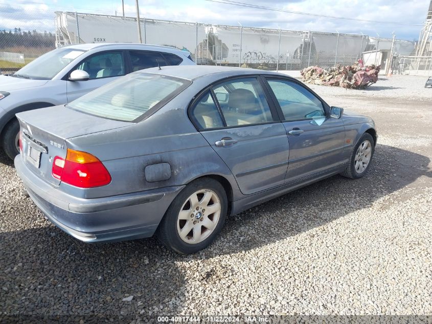 2001 BMW 325I VIN: WBAAV33461FU85410 Lot: 40917444