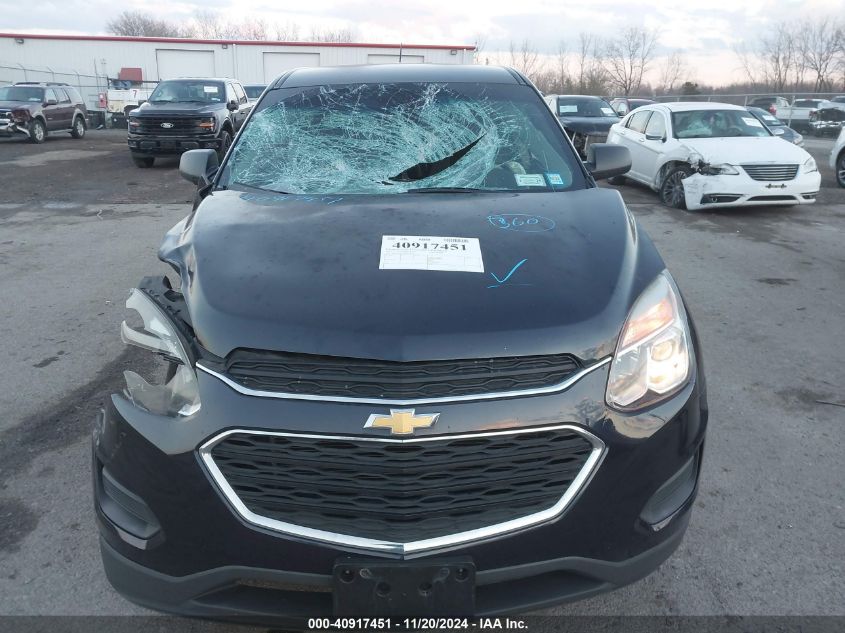 2017 Chevrolet Equinox Ls VIN: 2GNALBEK3H1525045 Lot: 40917451