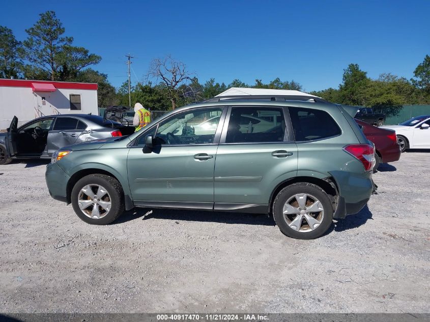 2016 Subaru Forester 2.5I Limited VIN: JF2SJARC8GH557597 Lot: 40917470