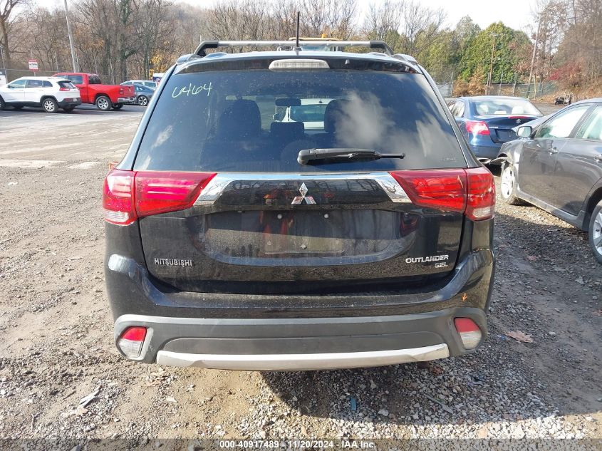 2016 Mitsubishi Outlander Sel VIN: JA4AZ3A39GZ036340 Lot: 40917489