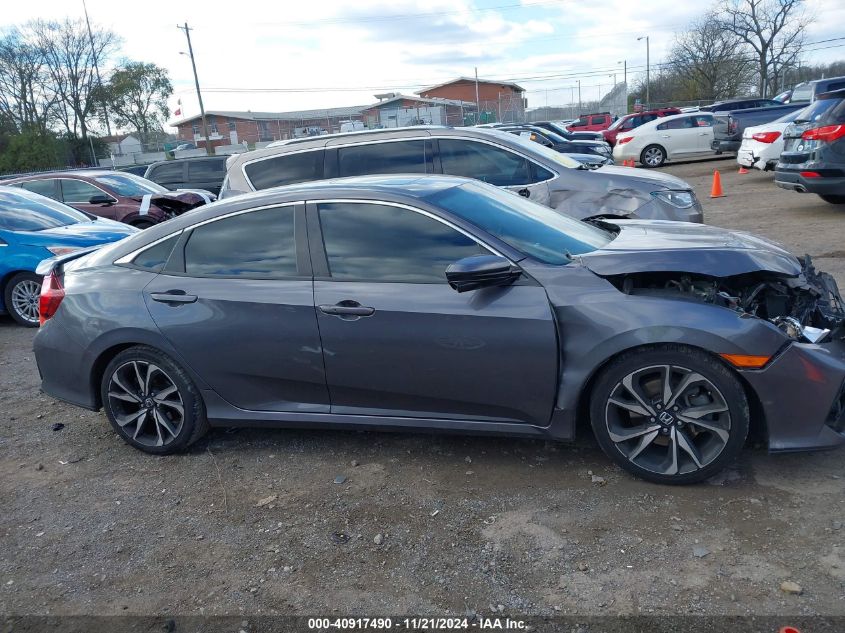 2018 Honda Civic Si VIN: 2HGFC1E53JH708396 Lot: 40917490