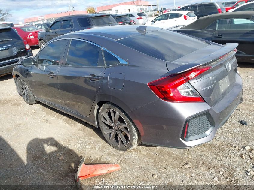 2018 Honda Civic Si VIN: 2HGFC1E53JH708396 Lot: 40917490