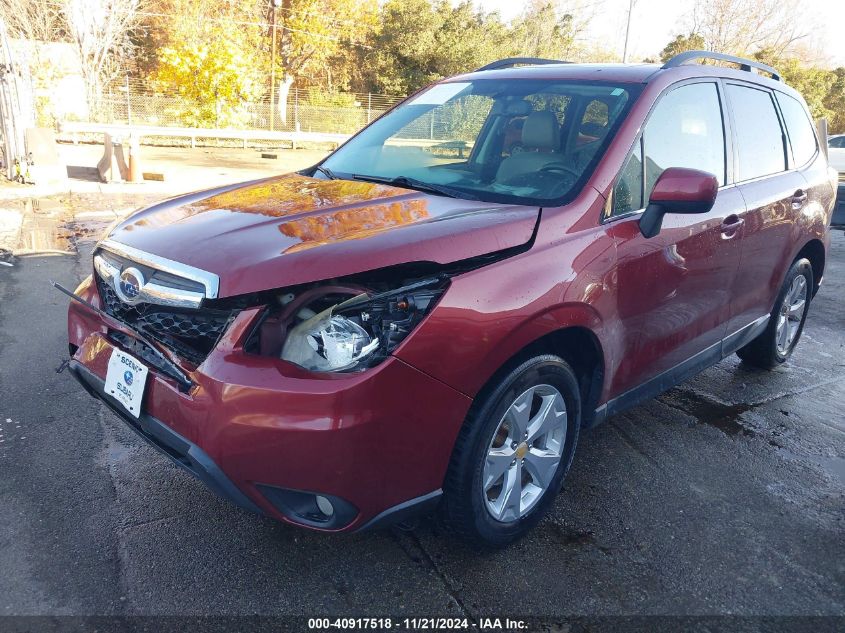 2015 Subaru Forester 2.5I Limited VIN: JF2SJAHC9FH527282 Lot: 40917518