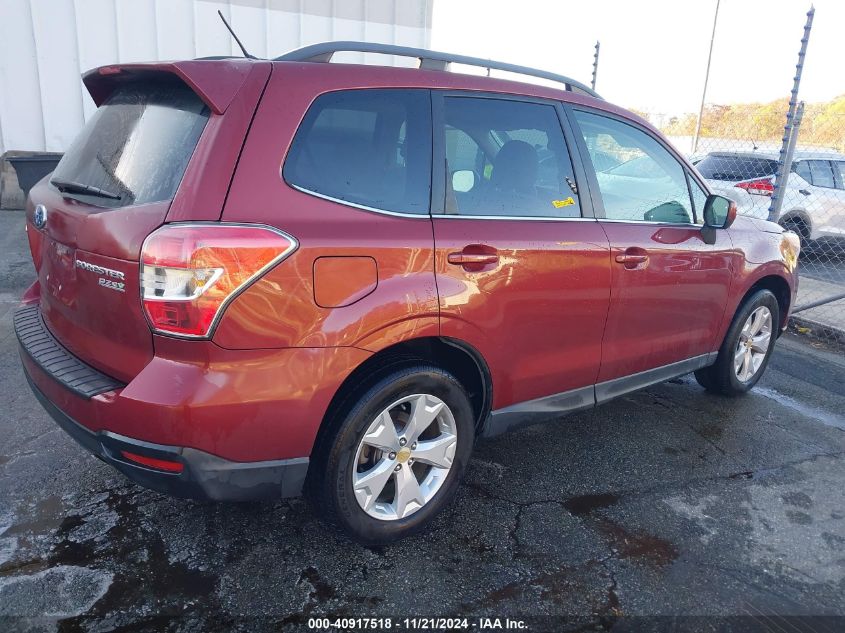 2015 Subaru Forester 2.5I Limited VIN: JF2SJAHC9FH527282 Lot: 40917518