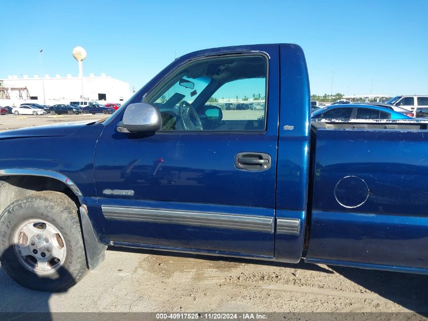 2002 Chevrolet Silverado 1500 Ls VIN: 1GCEK14T72Z227890 Lot: 40917525