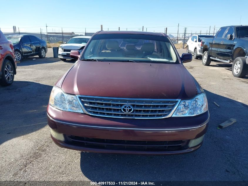 2004 Toyota Avalon Xls VIN: 4T1BF28B04U378810 Lot: 40917533