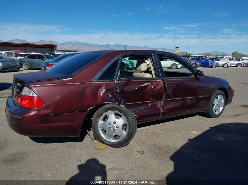 2004 Toyota Avalon Xls VIN: 4T1BF28B04U378810 Lot: 40917533