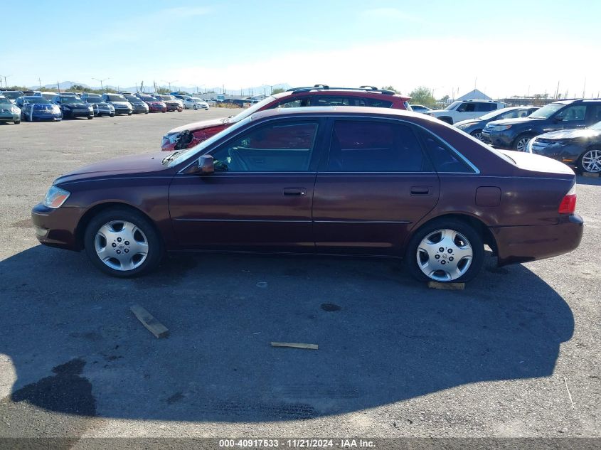 2004 Toyota Avalon Xls VIN: 4T1BF28B04U378810 Lot: 40917533