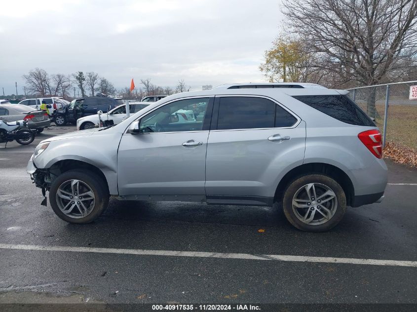 2017 Chevrolet Equinox Premier VIN: 2GNFLGE37H6221988 Lot: 40917535