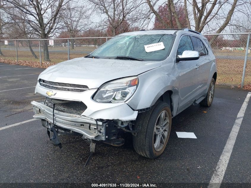 2017 Chevrolet Equinox Premier VIN: 2GNFLGE37H6221988 Lot: 40917535