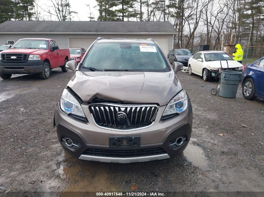 2015 Buick Encore Convenience VIN: KL4CJFSB0FB152475 Lot: 40917548