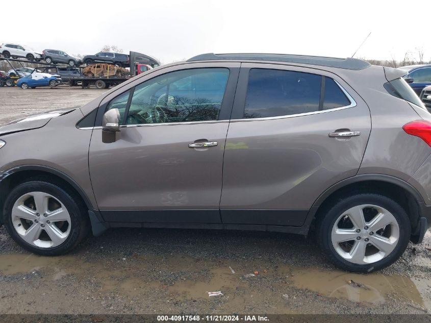 2015 Buick Encore Convenience VIN: KL4CJFSB0FB152475 Lot: 40917548