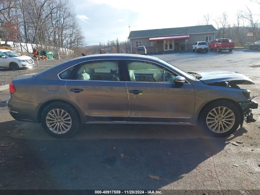 2016 VOLKSWAGEN PASSAT VIN: 1VWBT7A35GC010918