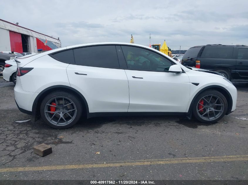 2021 Tesla Model Y Performance Dual Motor All-Wheel Drive VIN: 5YJYGDEF5MF258279 Lot: 40917562