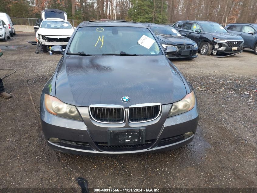 2007 BMW 328I VIN: WBAVA33587KX75704 Lot: 40917566