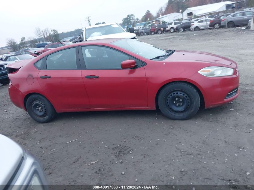 2013 Dodge Dart Se VIN: 1C3CDFAA7DD244971 Lot: 40917568