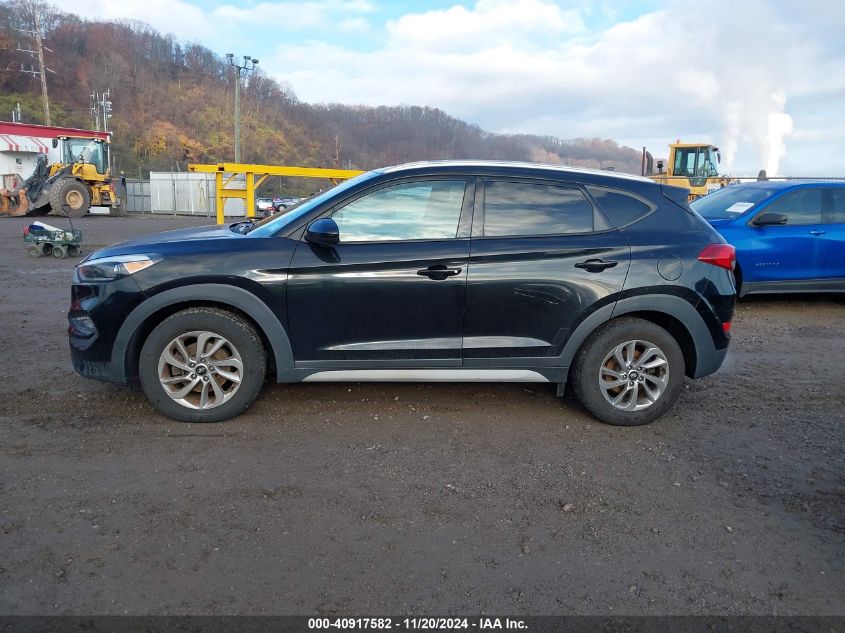 2018 Hyundai Tucson Sel VIN: KM8J3CA46JU693550 Lot: 40917582