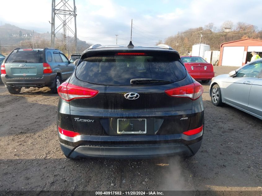 2018 Hyundai Tucson Sel VIN: KM8J3CA46JU693550 Lot: 40917582