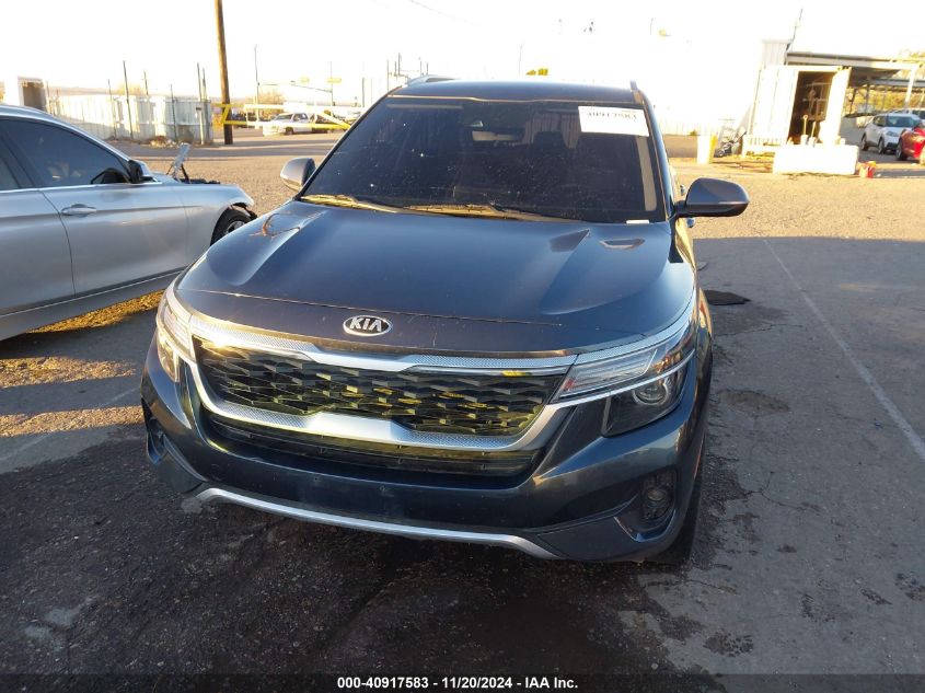 2021 Kia Seltos S VIN: KNDEUCAAXM7166395 Lot: 40917583