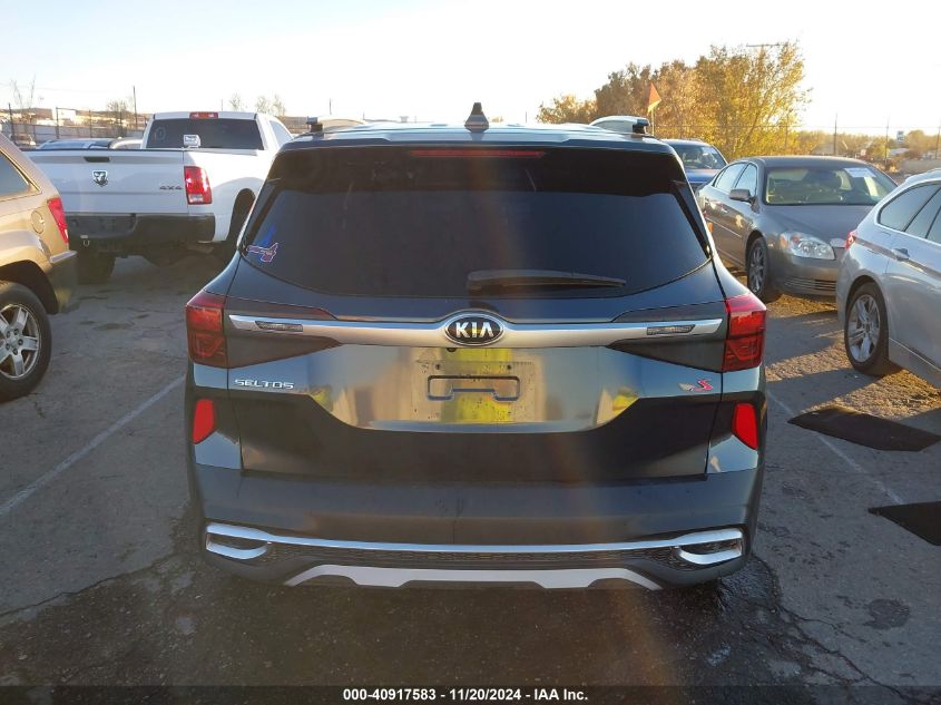 2021 Kia Seltos S VIN: KNDEUCAAXM7166395 Lot: 40917583