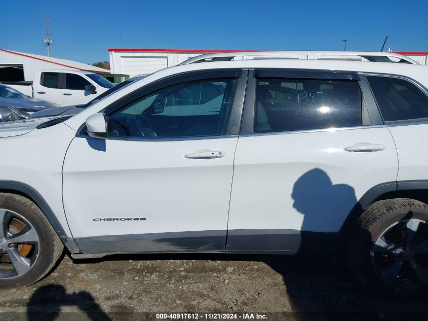 2019 Jeep Cherokee Limited Fwd VIN: 1C4PJLDBXKD347789 Lot: 40917612