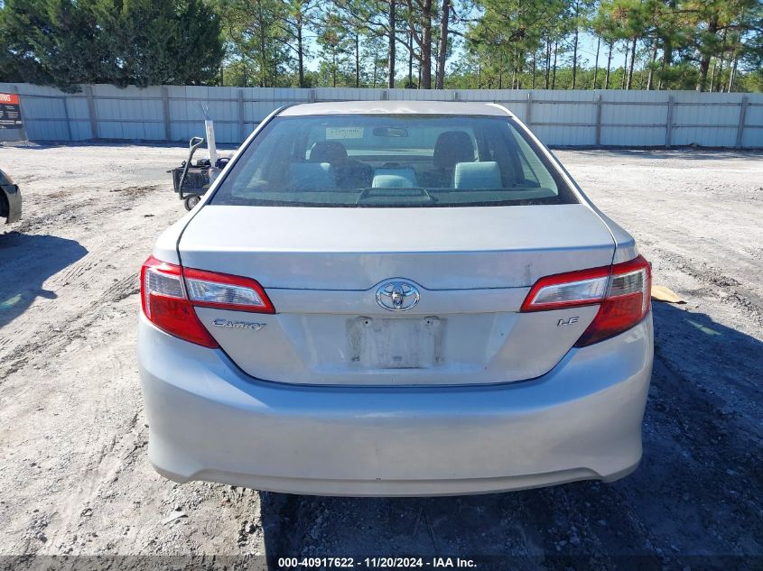 2012 Toyota Camry Le VIN: 4T1BF1FK8CU085068 Lot: 40917622