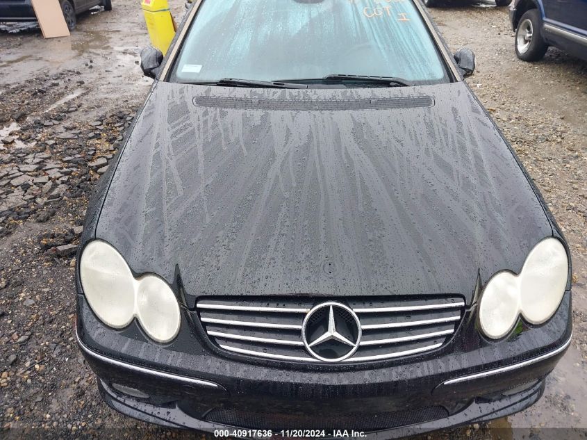 2004 Mercedes-Benz Clk 500 VIN: WDBTJ75JX4F074807 Lot: 40917636