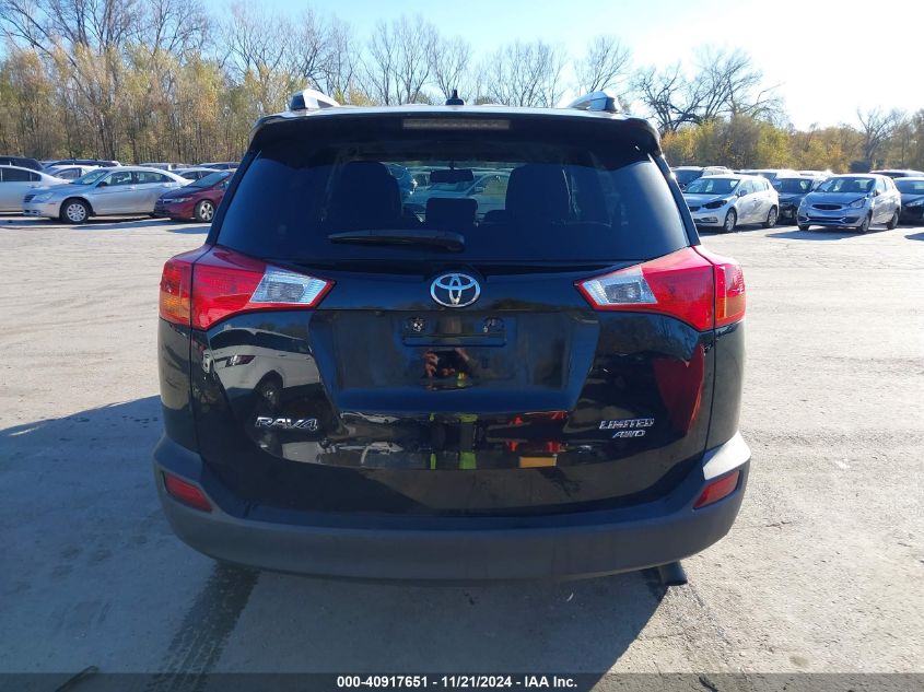 2013 Toyota Rav4 Limited VIN: 2T3DFREV3DW090612 Lot: 40917651