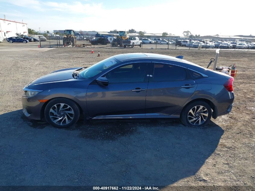 2018 Honda Civic Ex VIN: 2HGFC2F78JH569470 Lot: 40917662