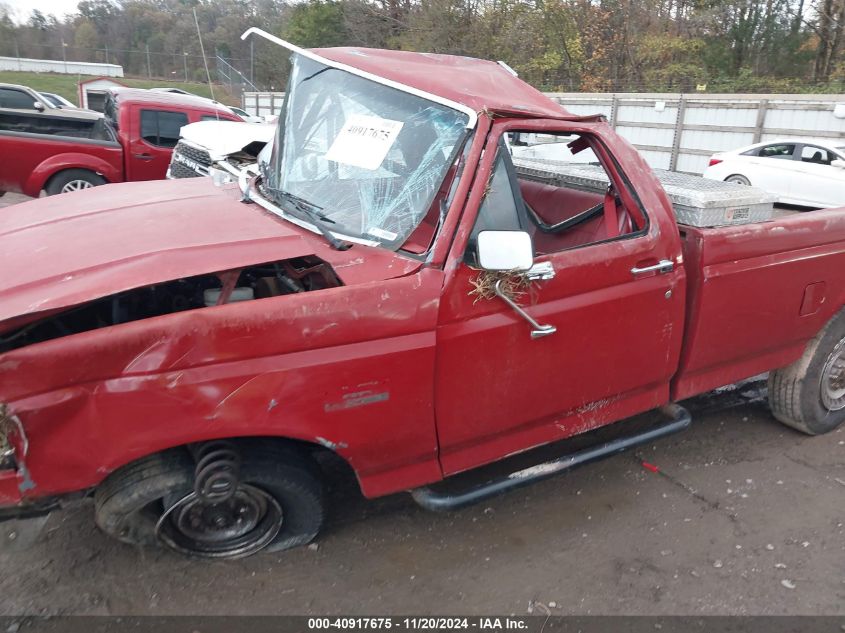 1989 Ford F250 VIN: 1FTHF25H4KNA21581 Lot: 40917675