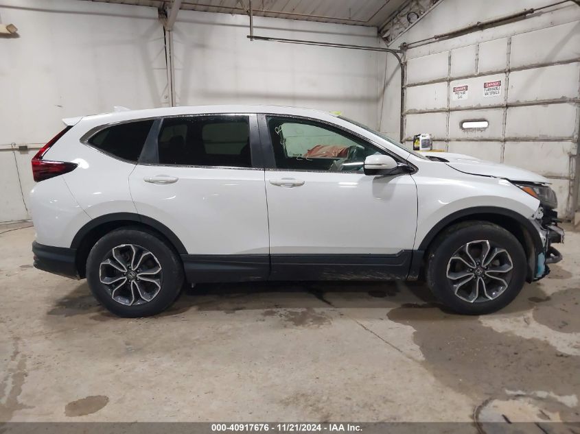 2022 Honda Cr-V Awd Ex VIN: 2HKRW2H55NH644394 Lot: 40917676