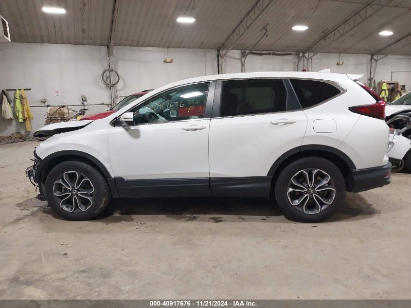 2022 Honda Cr-V Awd Ex VIN: 2HKRW2H55NH644394 Lot: 40917676