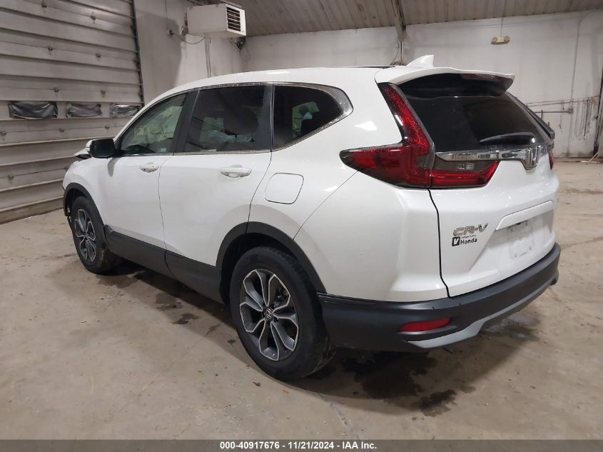 2022 Honda Cr-V Awd Ex VIN: 2HKRW2H55NH644394 Lot: 40917676